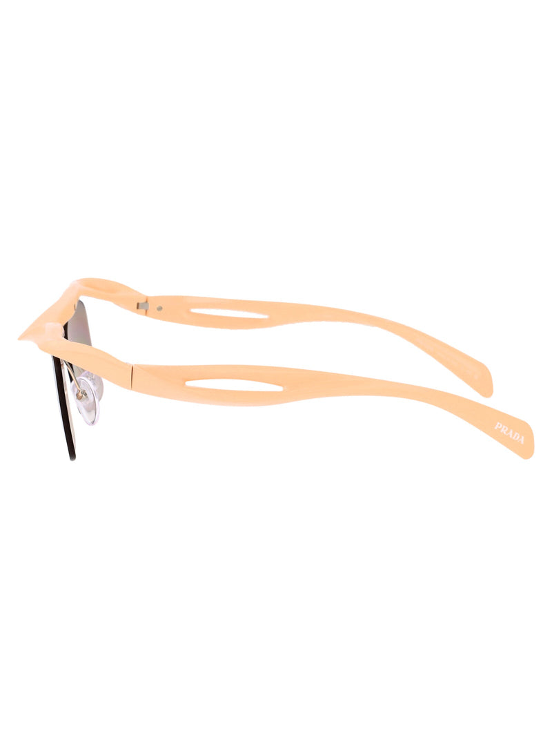 Prada 0pr Nylon Frame Sunglasses — Beige