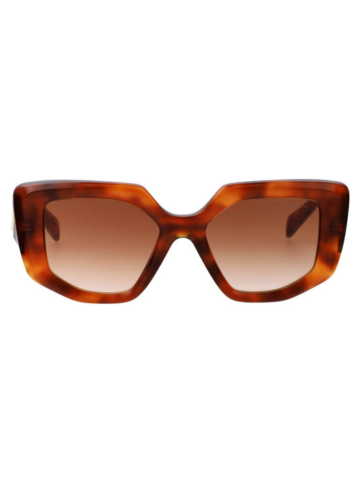 Prada 0pr Tortoiseshell Acetate Sunglasses — Brown
