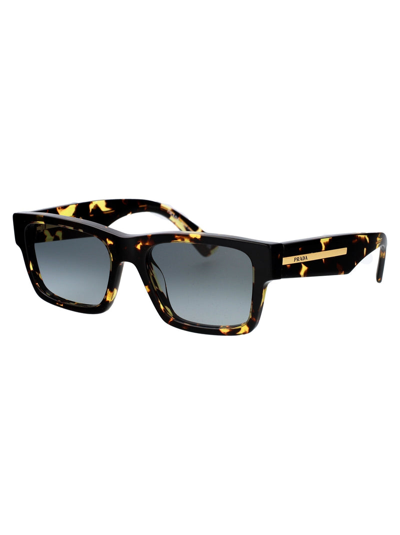 Prada 0pr Tortoiseshell Acetate Sunglasses — Black