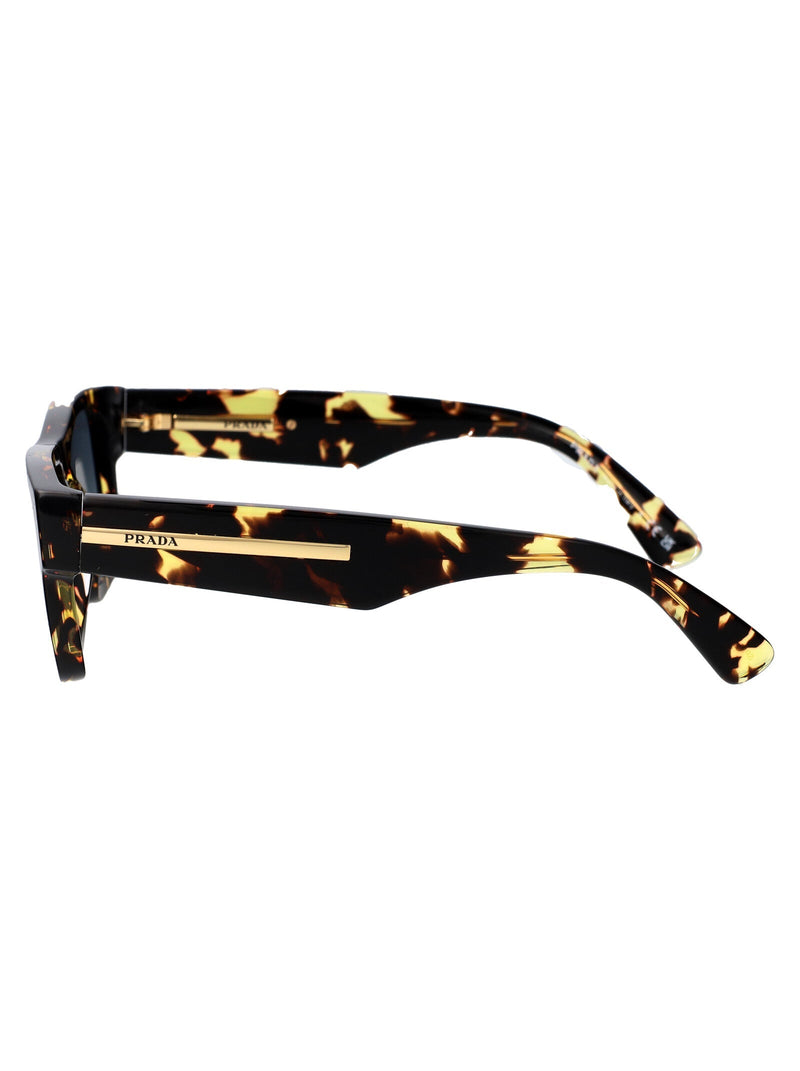 Prada 0pr Tortoiseshell Acetate Sunglasses — Black