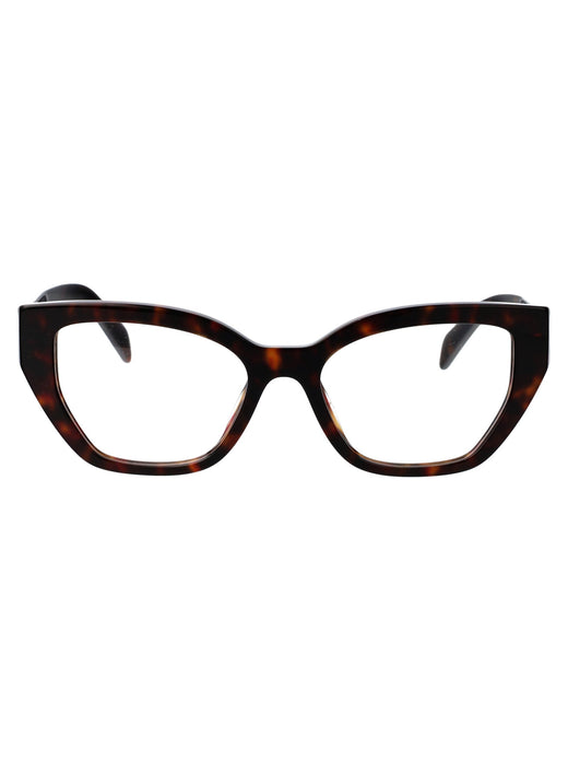 Prada 0pr Tortoiseshell Acetate Cat-Eye Sunglasses —