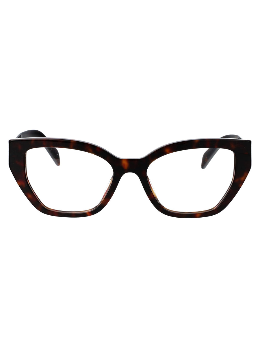 Prada 0pr Tortoiseshell Acetate Cat-Eye Sunglasses —