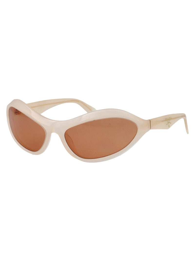 Prada 0pr Opal Milk Acetate Sunglasses — Beige