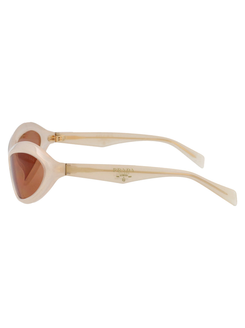 Prada 0pr Opal Milk Acetate Sunglasses — Beige