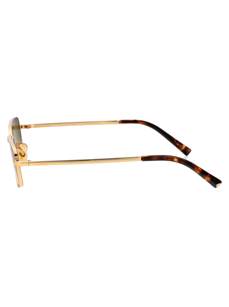 Prada 0pr Sunglasses — Gold Metal