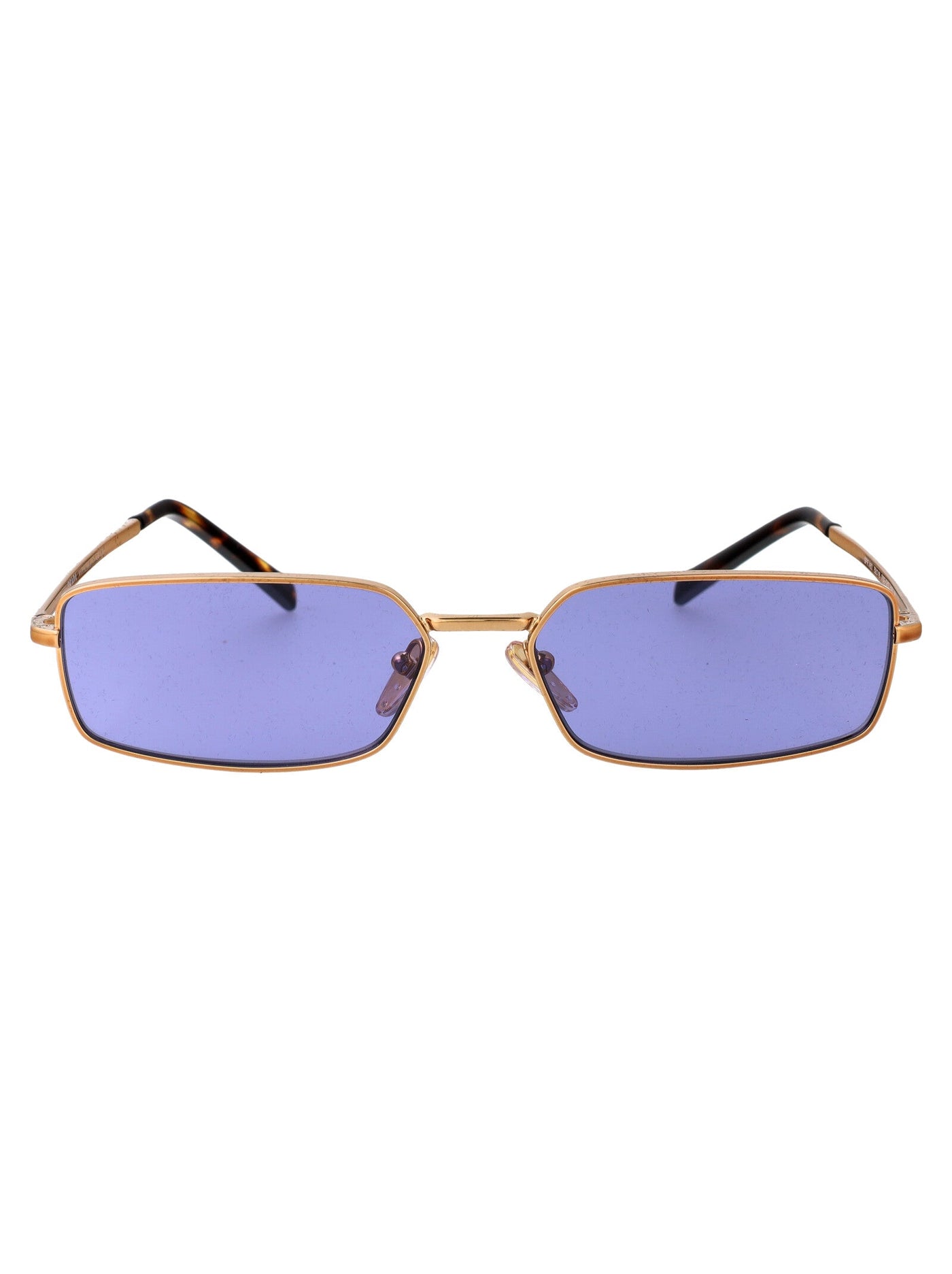 Prada 0pr Sunglasses — Gold Metal