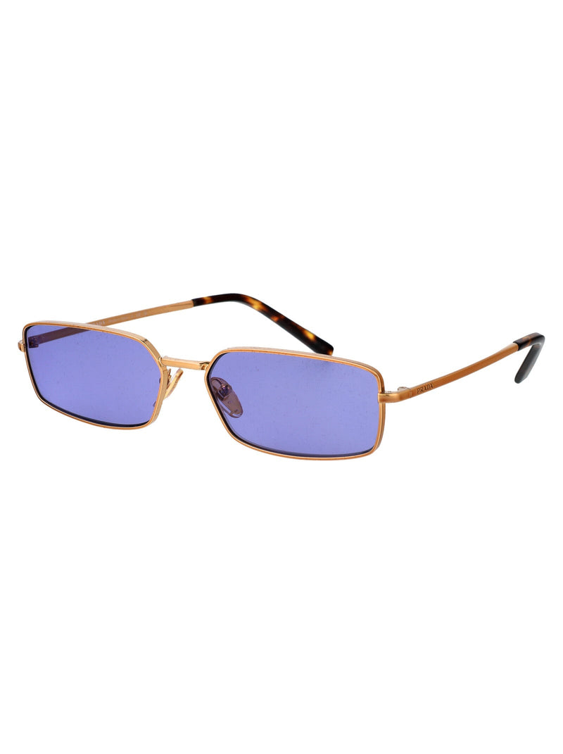 Prada 0pr Sunglasses — Gold Metal