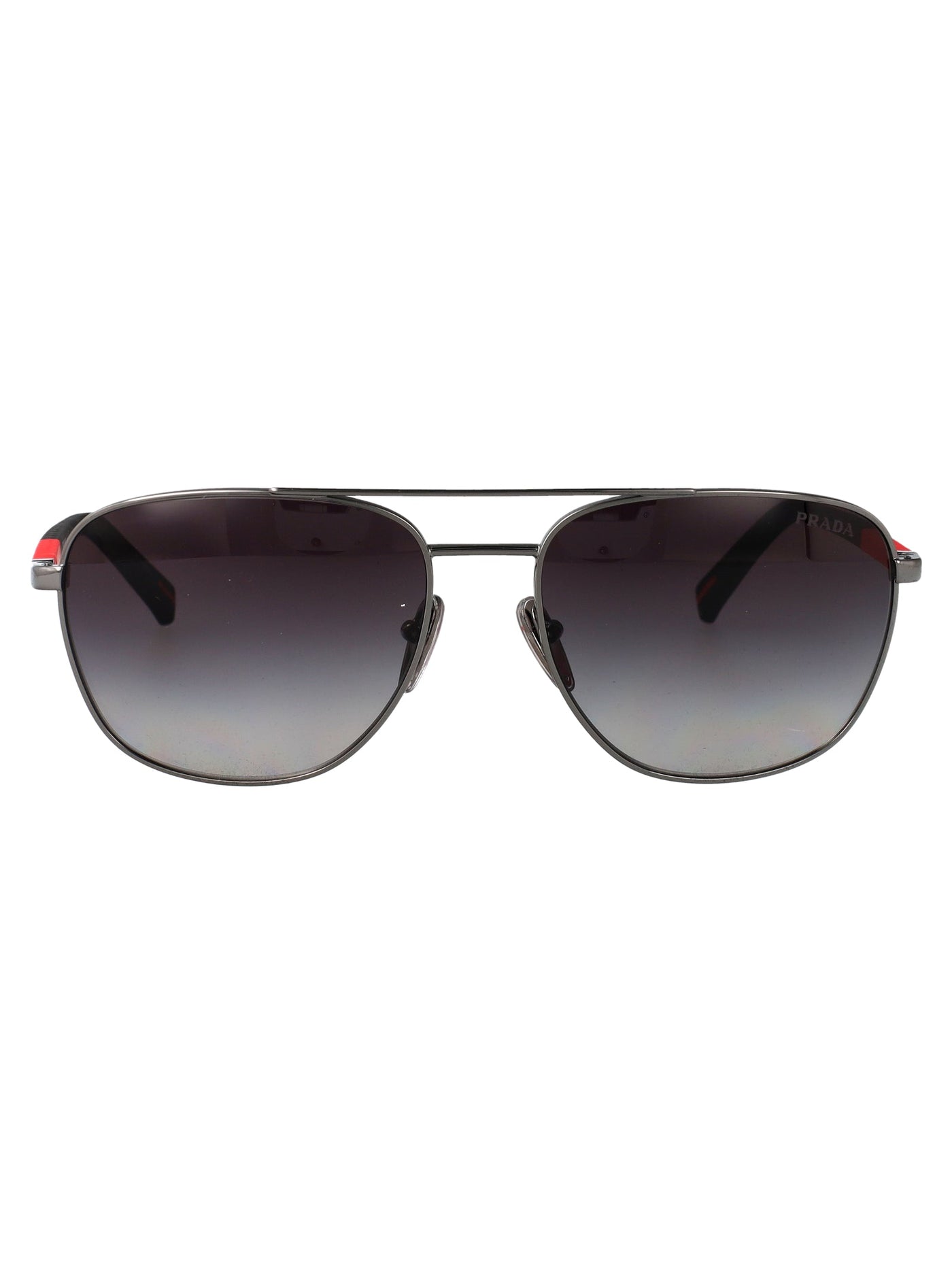 Prada 0ps Sunglasses — Gray Steel