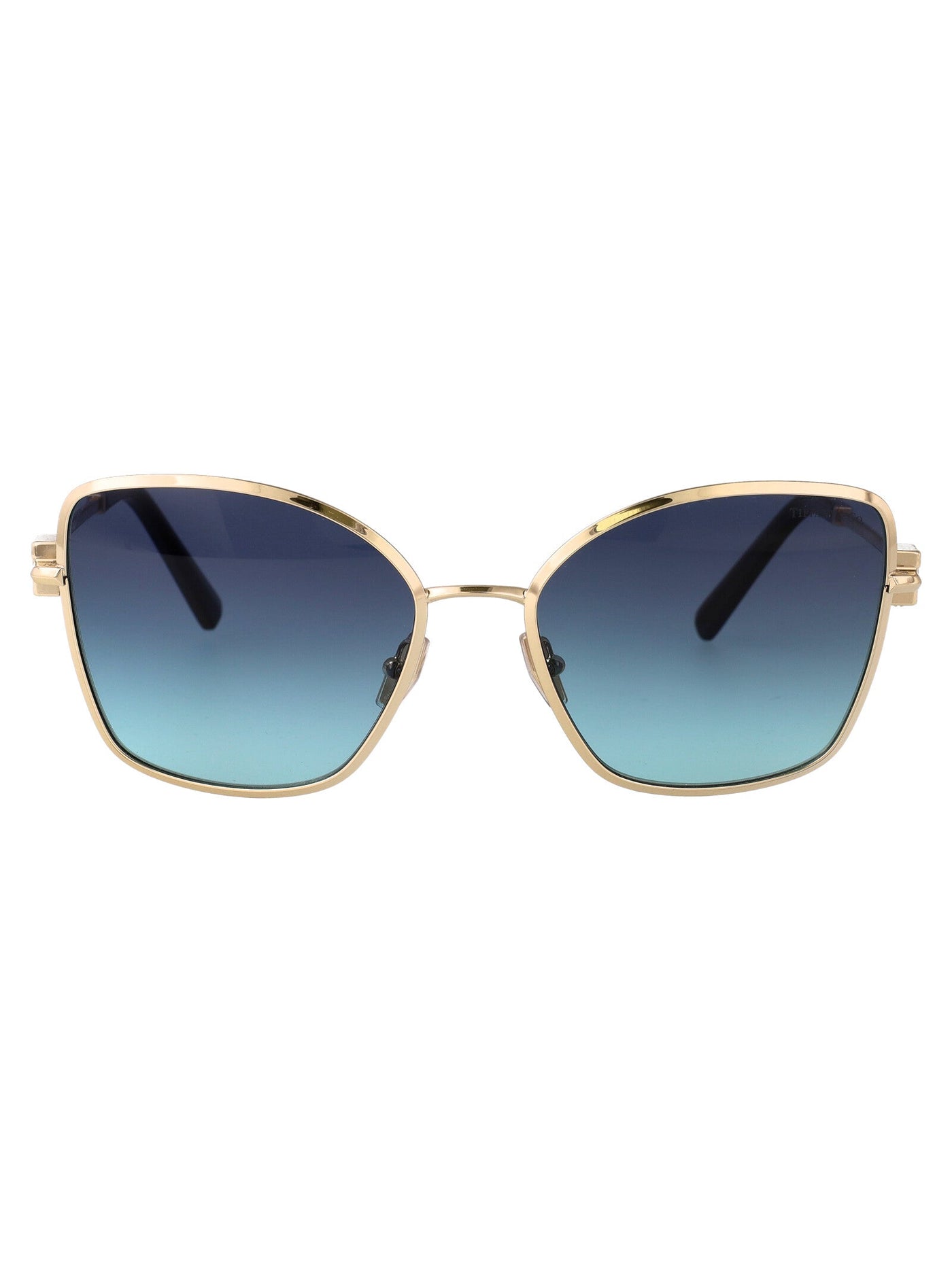 Tiffany & Co. 0tf3102b Gradient Lens Sunglasses — Gold Metal