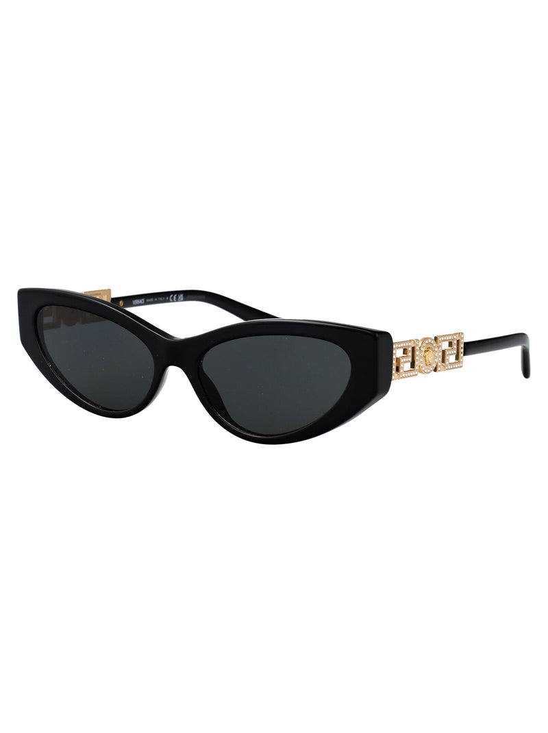 Versace 0ve4470b Acetate Cat-Eye Sunglasses — Black