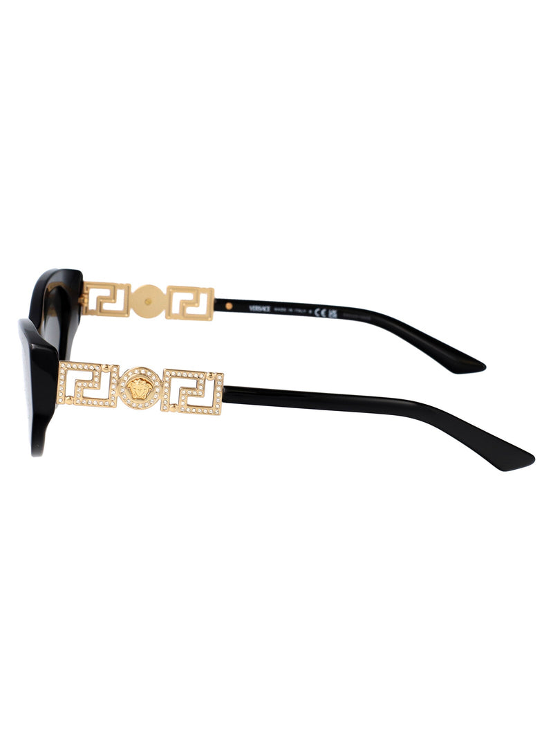 Versace 0ve4470b Acetate Cat-Eye Sunglasses — Black