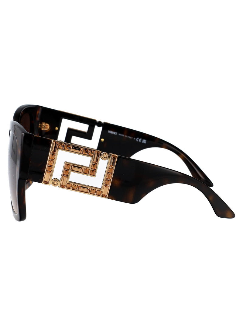 Versace 0ve4402 Tortoiseshell Acetate Sunglasses —
