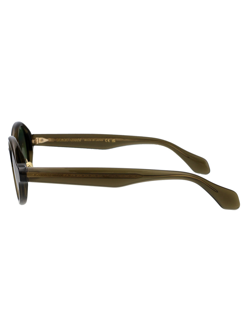 Giorgio Armani 0ar8205 Sunglasses — Green Acetate