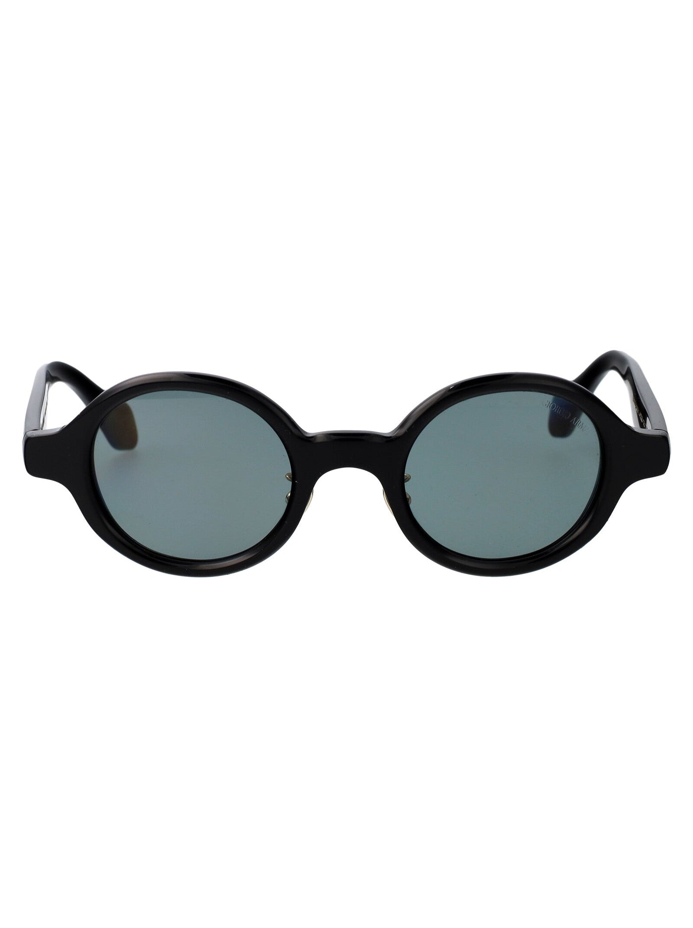 Giorgio Armani 0ar8205 Round Acetate Sunglasses — Black