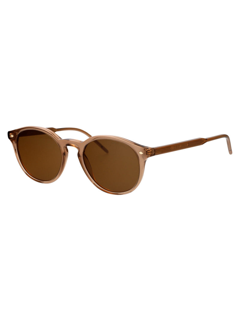 Giorgio Armani 0ar8211 Transparent Brown Acetate Sunglasses —