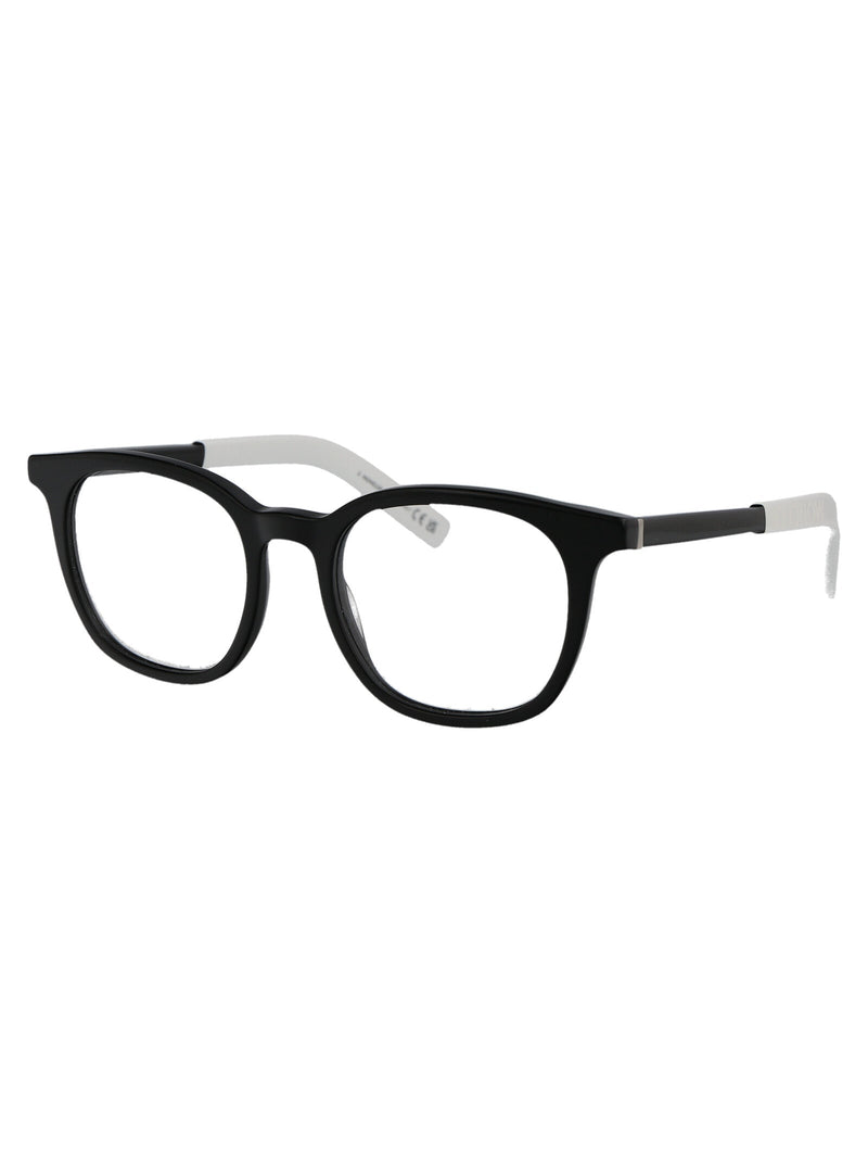 Moncler Ml5207 Glossy Black Acetate Sunglasses —