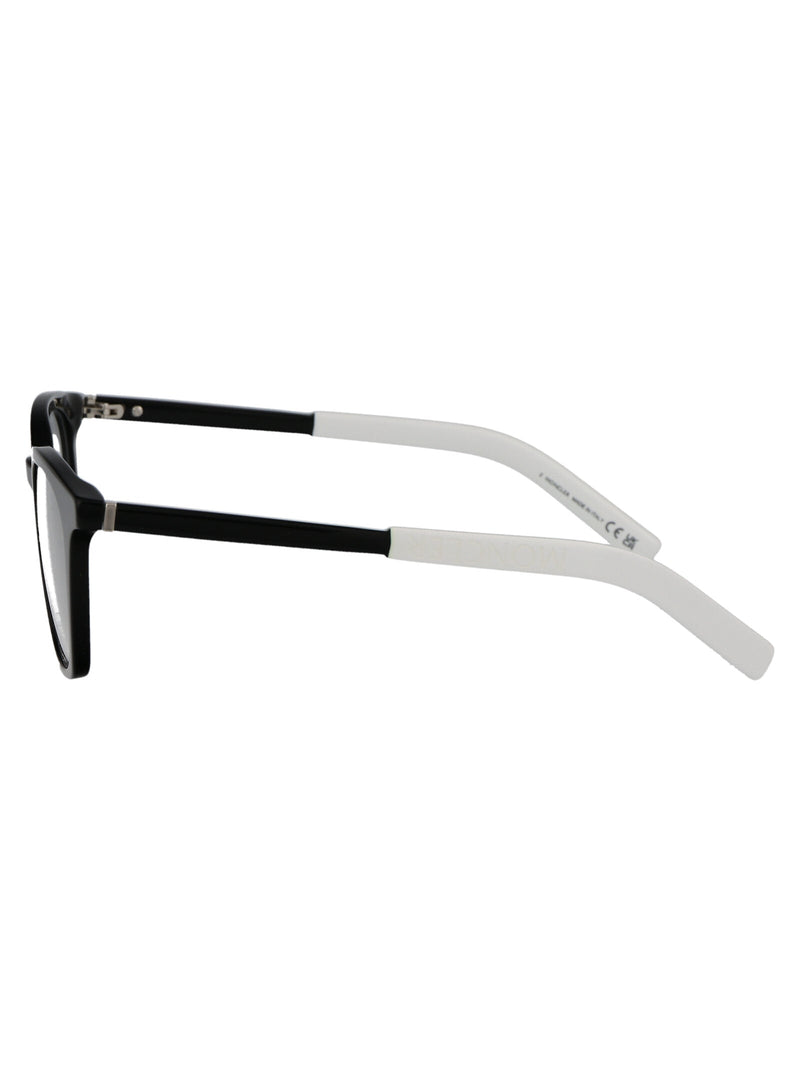 Moncler Ml5207 Glossy Black Acetate Sunglasses —