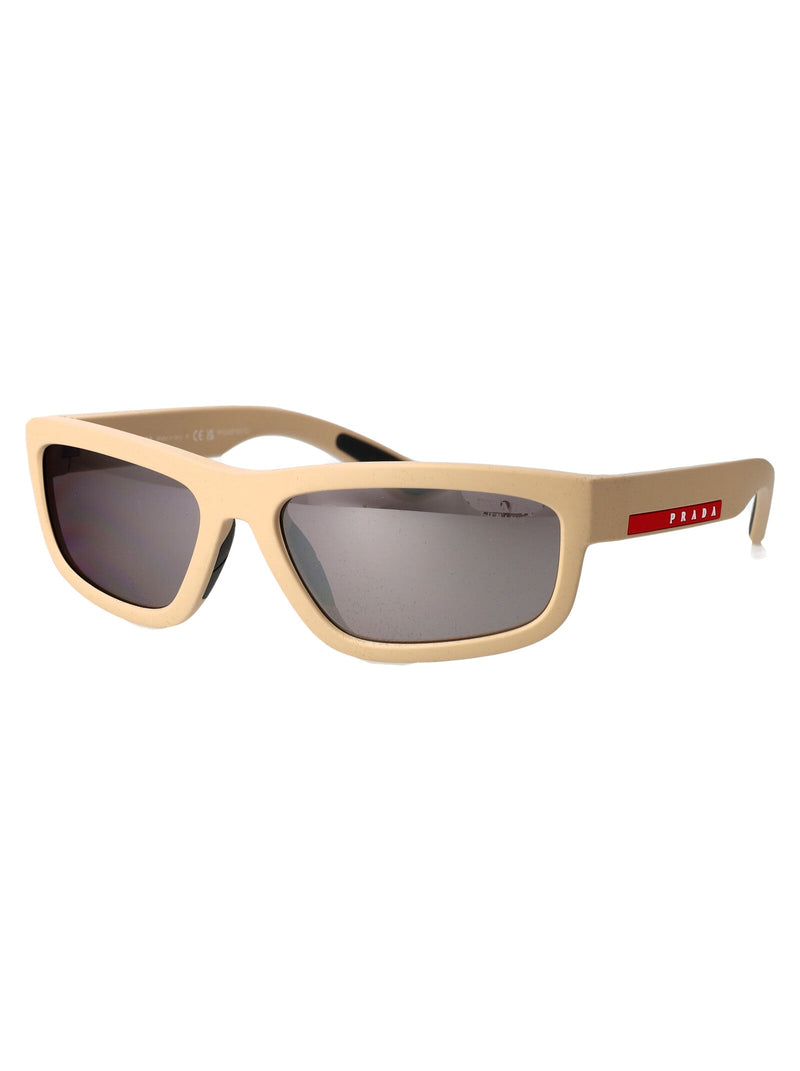 Prada 0ps Injected Frame Sunglasses — Beige