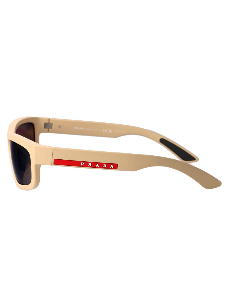 Prada 0ps Injected Frame Sunglasses — Beige