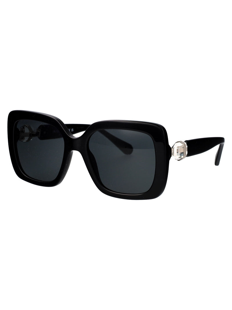 Swarovski 0sk6001 Black Acetate Sunglasses —