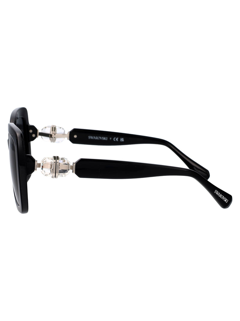 Swarovski 0sk6001 Black Acetate Sunglasses —