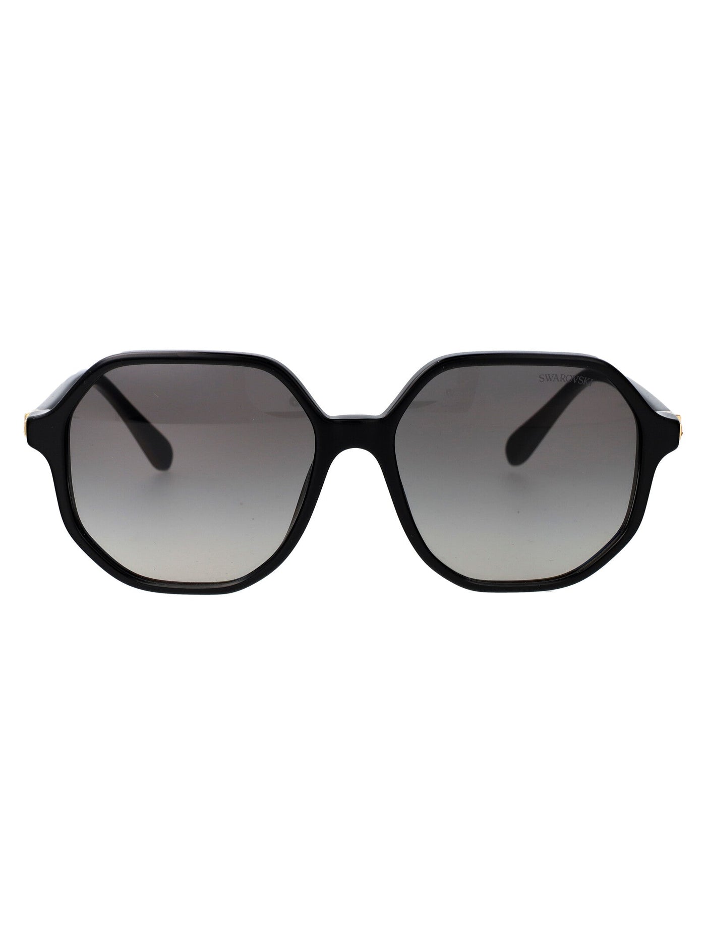 Swarovski 0sk6003 Gradient-Lens Acetate Sunglasses — Black