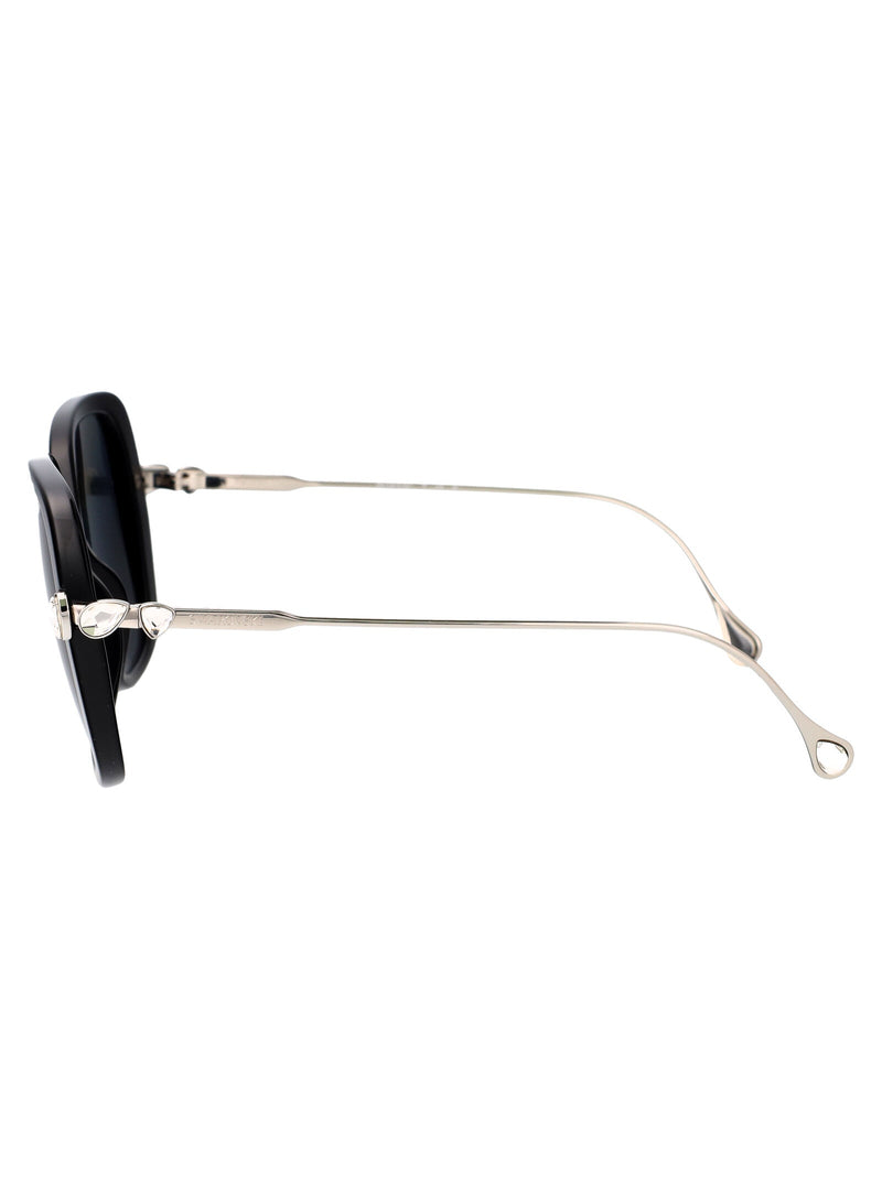 Swarovski 0sk6011 Crystal-Embellished Black Acetate Sunglasses —