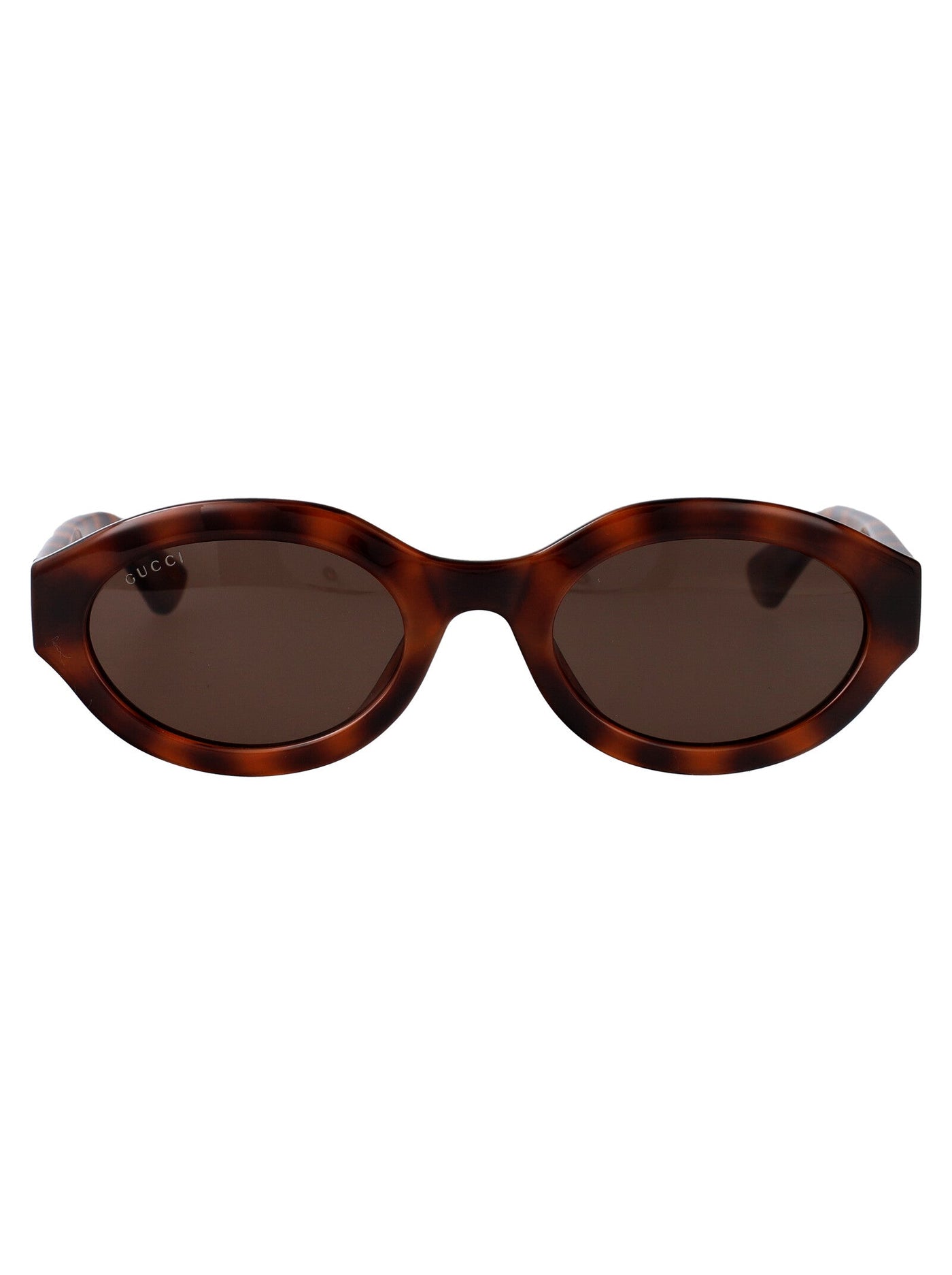 Gucci Gg1579s Injected Havana Sunglasses — Brown