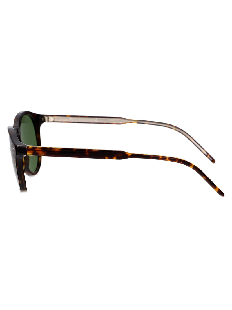 Giorgio Armani 0ar8211 Acetate Round Sunglasses — Brown