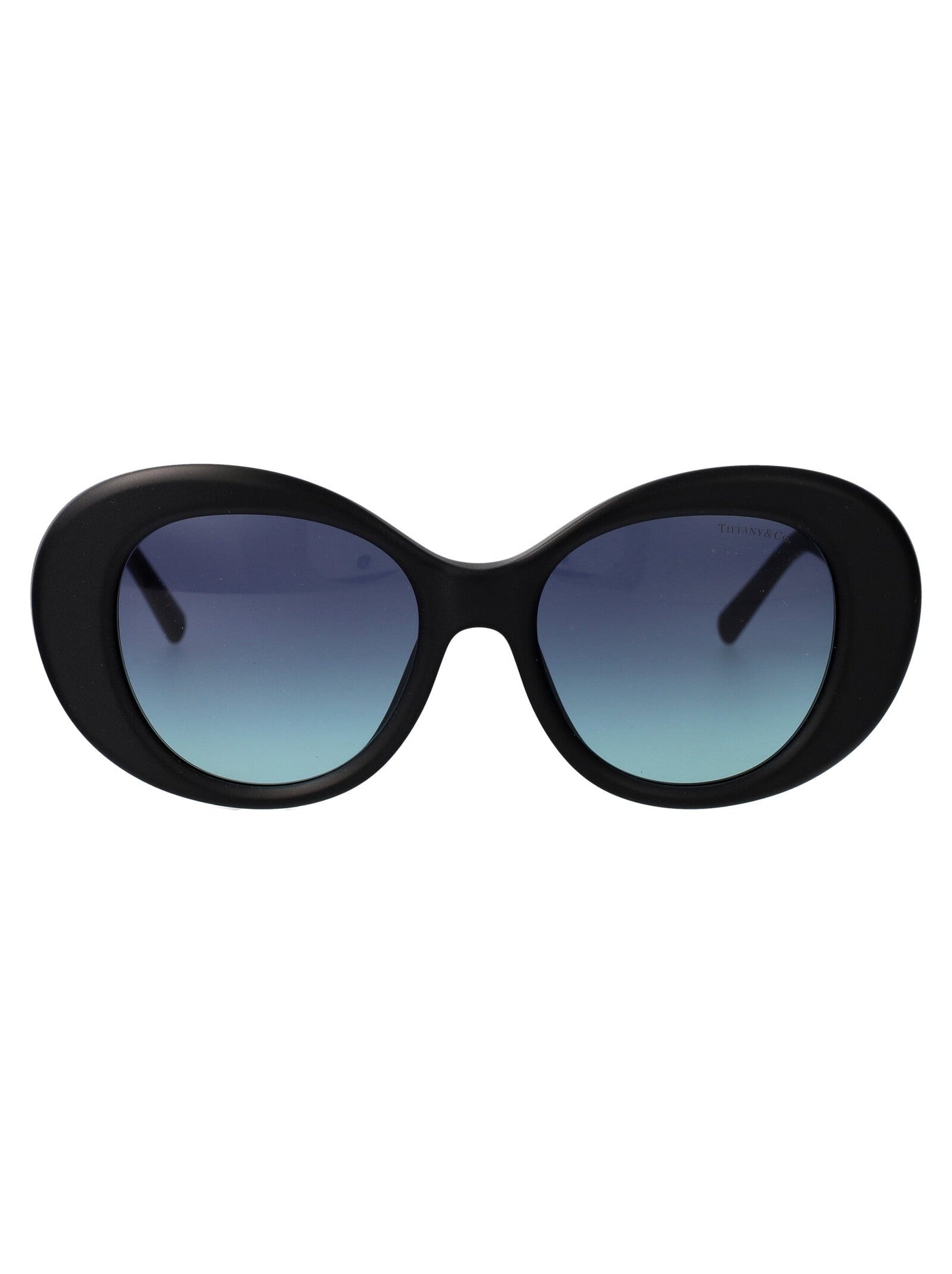 Tiffany & Co. 0tf4228 Oval Black Acetate Sunglasses —