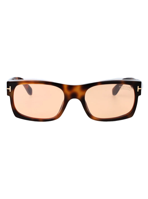 Tom Ford Havana Acetate Sunglasses — Brown