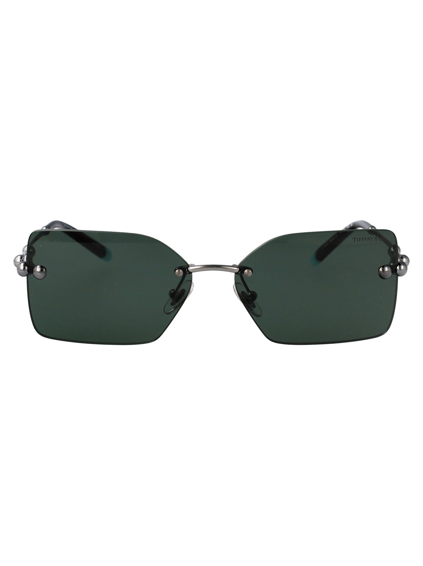 Tiffany & Co. 0tf3088 Rimless Metal Sunglasses — Green