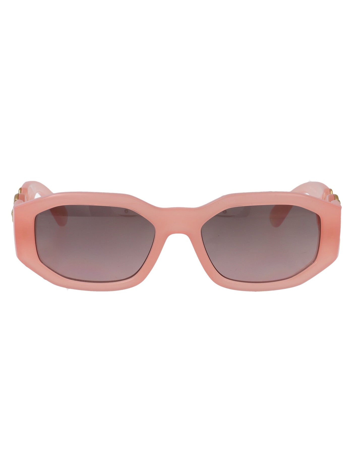 Versace 0ve4361 Nylon Rectangle Sunglasses — Pink