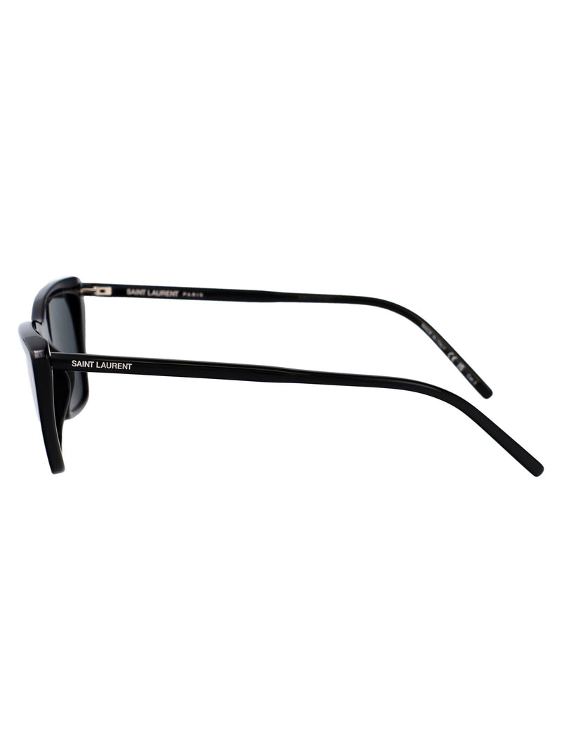 Saint Laurent Sl737 Sunglasses — Black Acetate