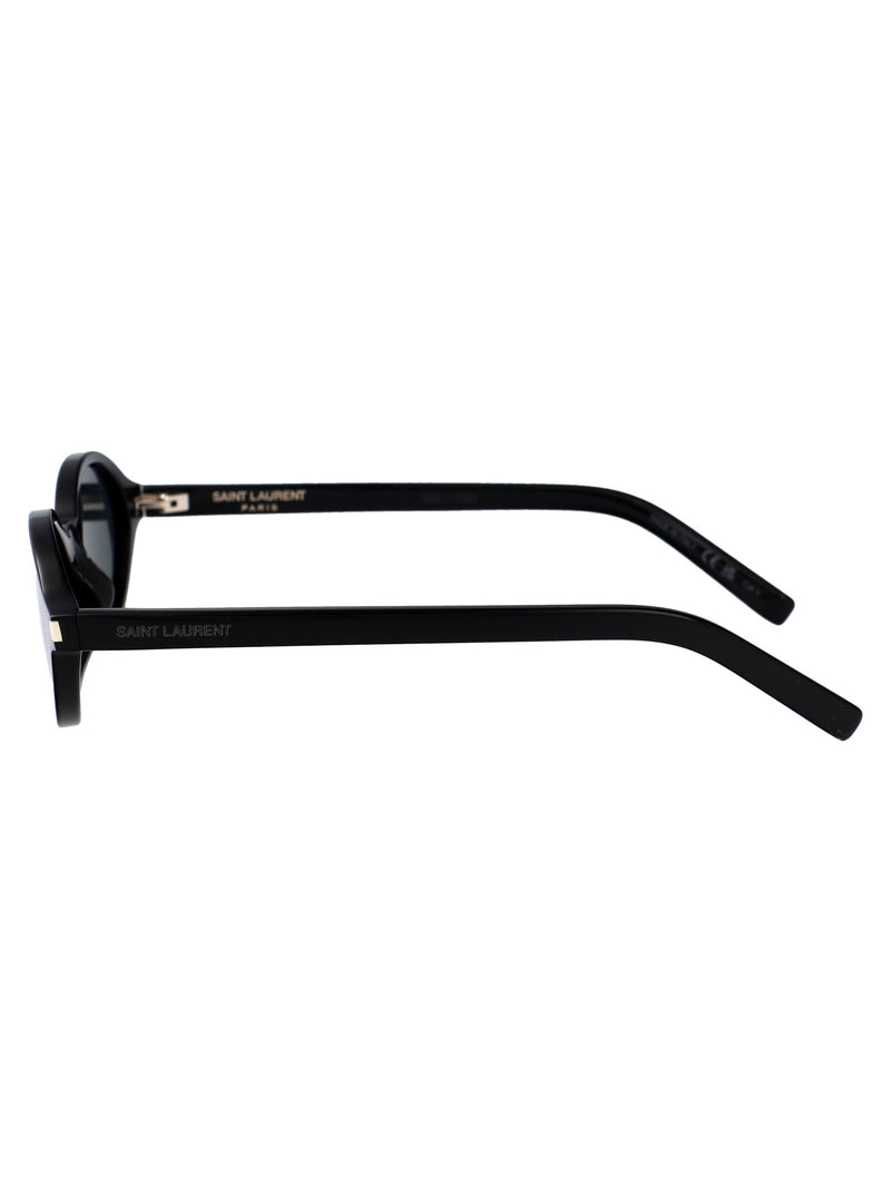 Saint Laurent Sl751 Sunglasses — Black Acetate