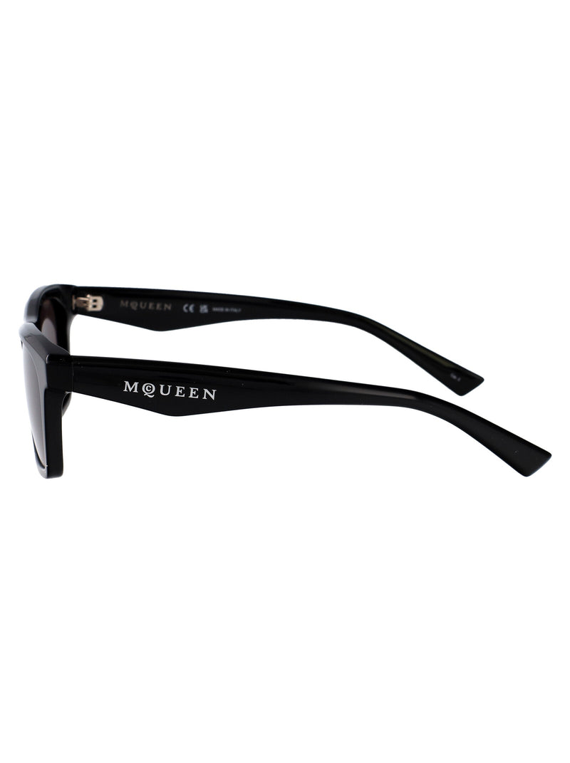 Alexander Mcqueen Am0472s Sunglasses — Black Injected