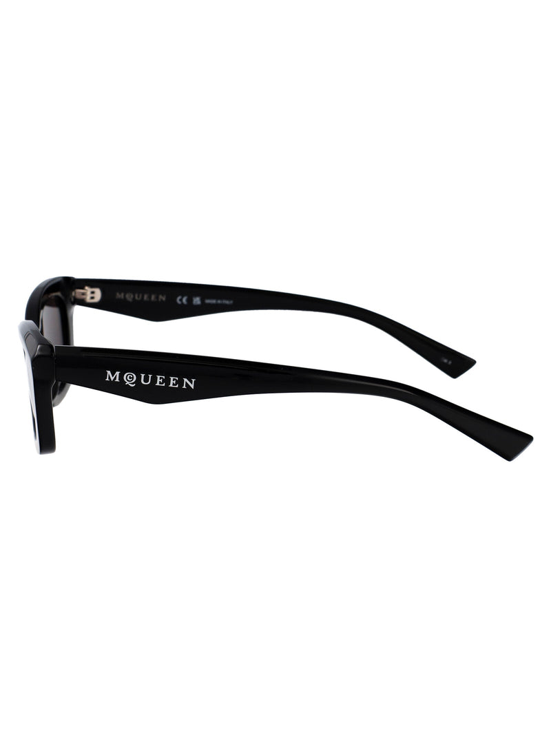 Alexander Mcqueen Am0474s Sunglasses — Black Injected