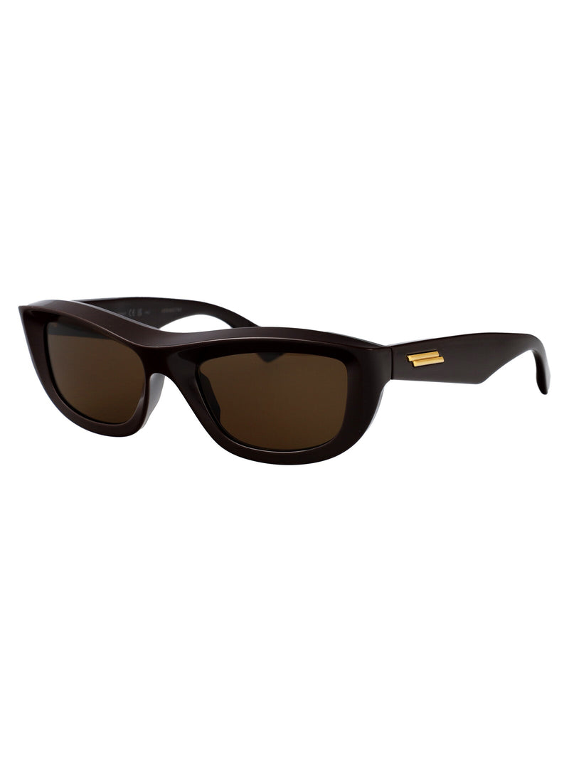 Bottega Veneta Bv1326s Sunglasses — Brown Injected