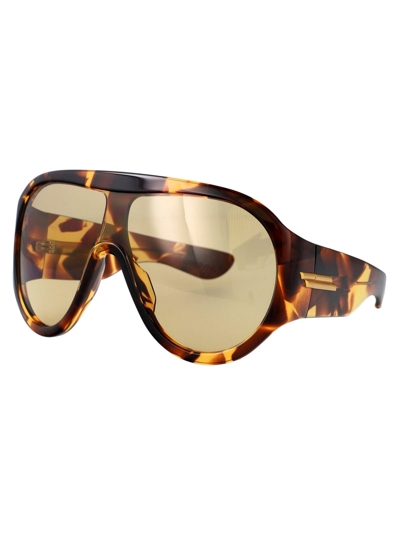 Bottega Veneta Bv1345s Tortoiseshell Acetate Sunglasses — Brown
