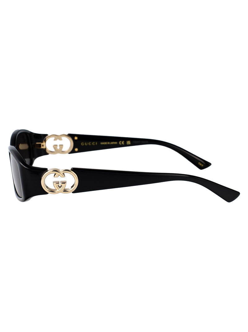 Gucci Gg1661s Sunglasses — Black Injected