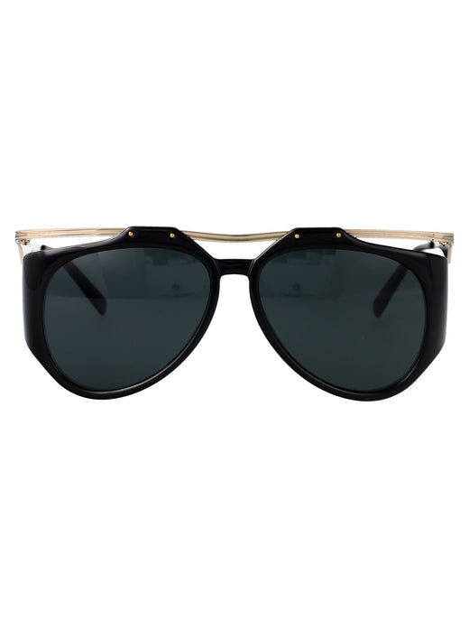 Saint Laurent Slm137 Sunglasses — Black Metal