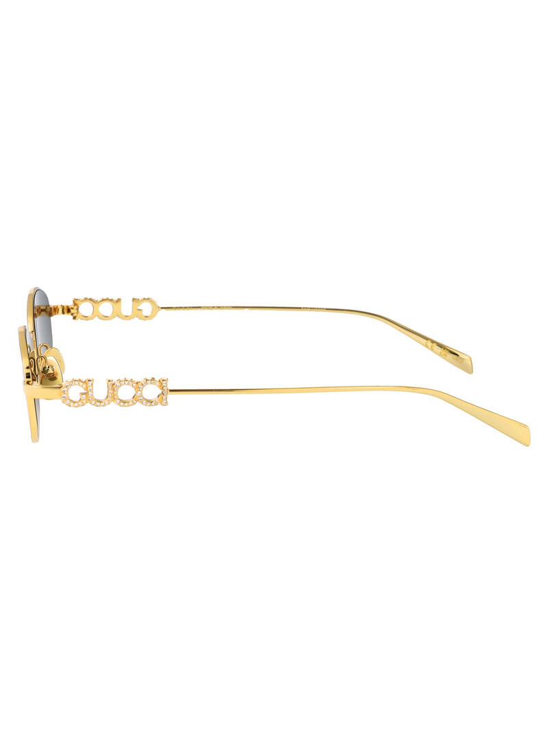 Gucci Gg1802s Sunglasses — Gold Metal