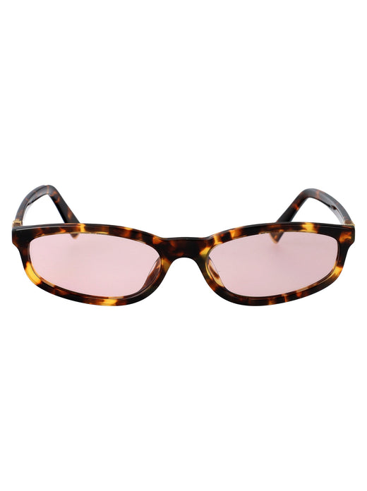 Miu Miu 0mu Havana Honey Acetate Sunglasses — Brown