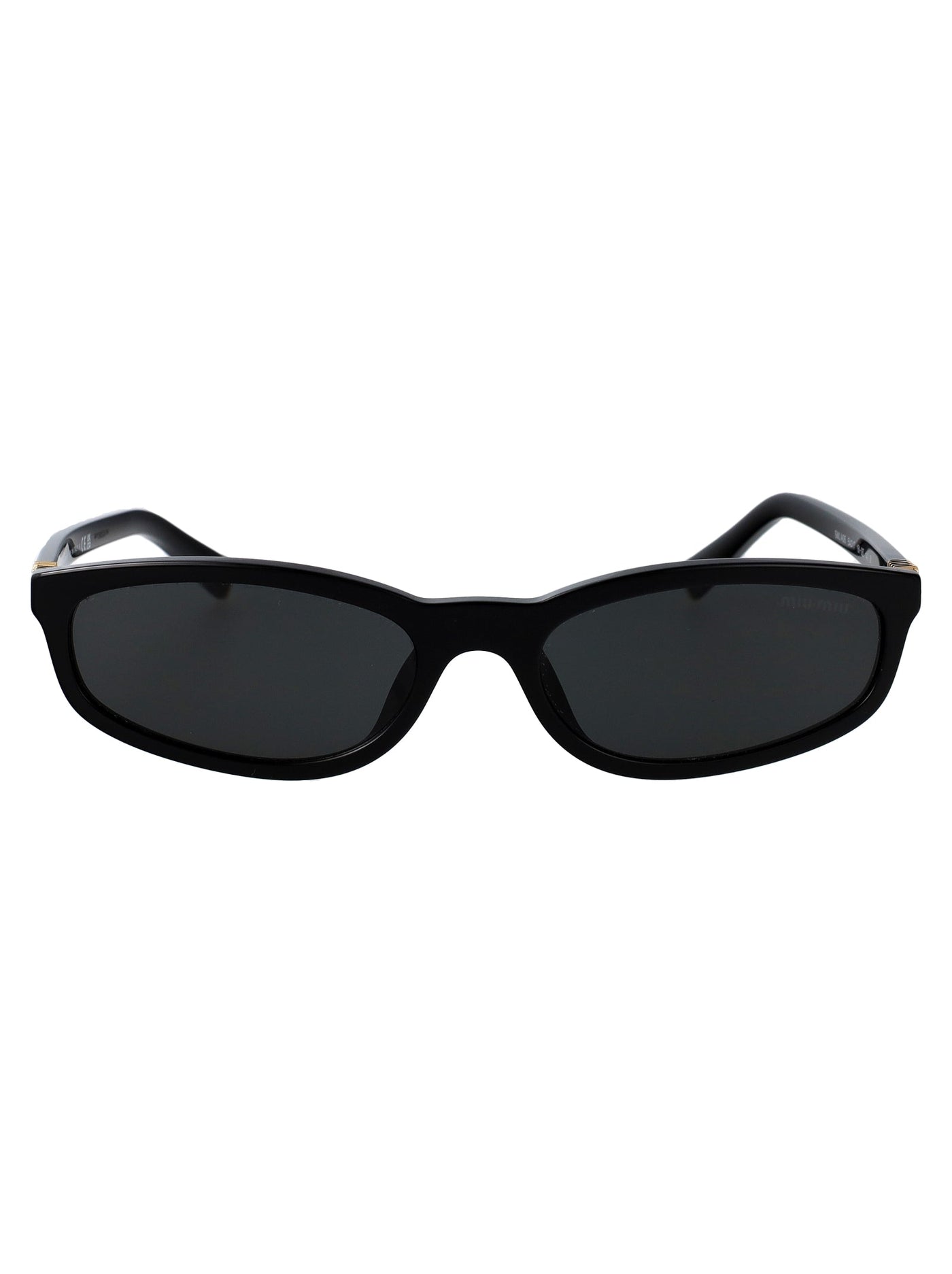Miu Miu 0mu Acetate Sunglasses — Black