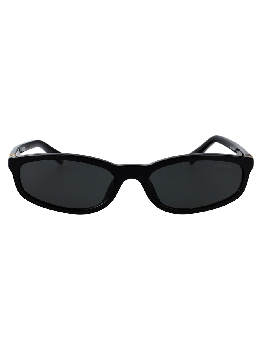 Miu Miu 0mu Acetate Sunglasses — Black