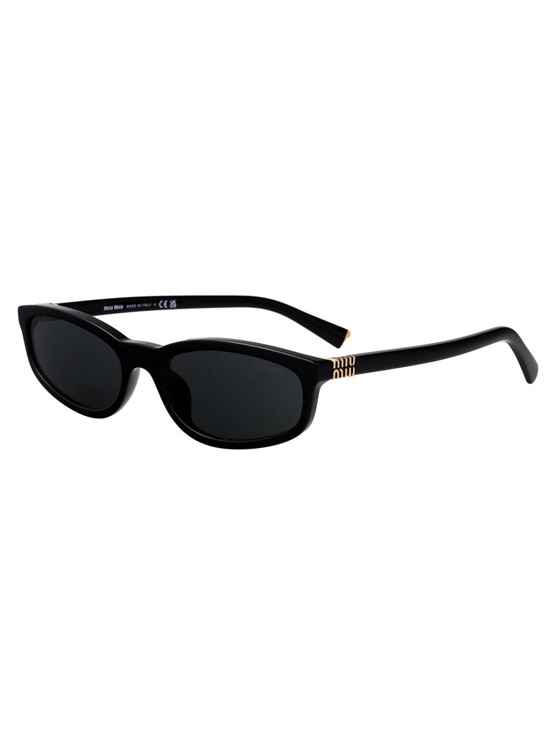 Miu Miu 0mu Acetate Sunglasses — Black