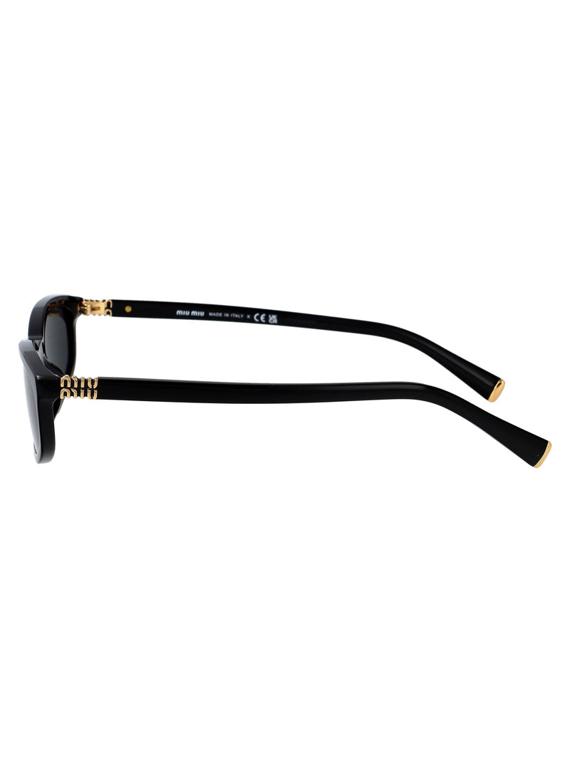 Miu Miu 0mu Acetate Sunglasses — Black