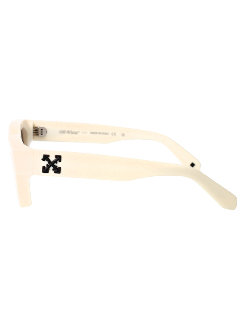Off-White Oeri008c99pla0040107 Sunglasses — Cream Acetate