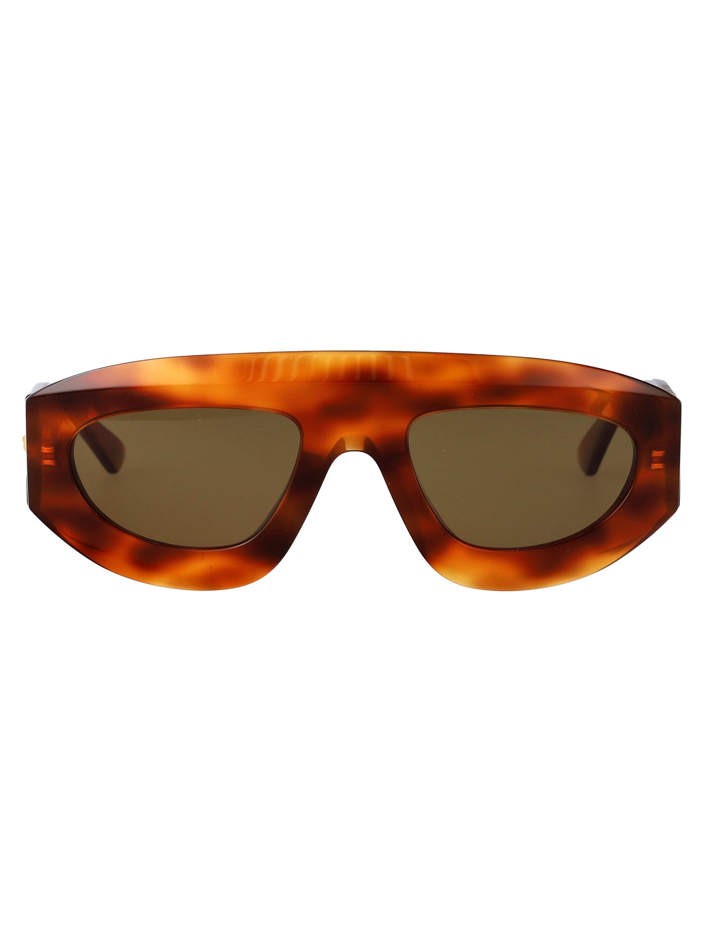 Bottega Veneta Bv1358s Havana Brown Acetate Sunglasses —