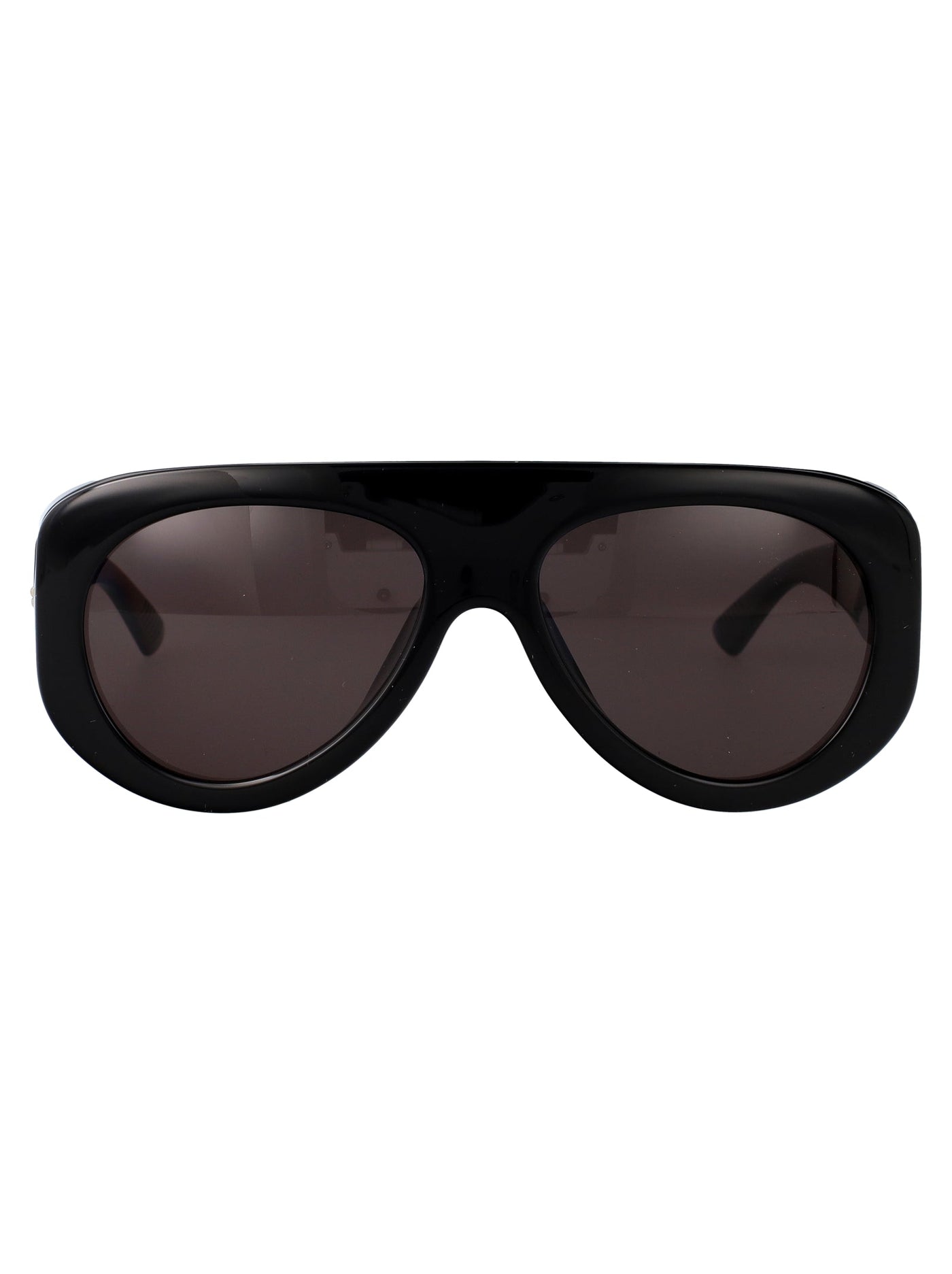 Bottega Veneta Bv1362s Injected Acetate Sunglasses — Black